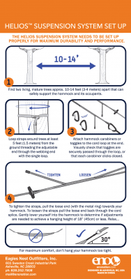 Eno Helios Ultralight Suspension System