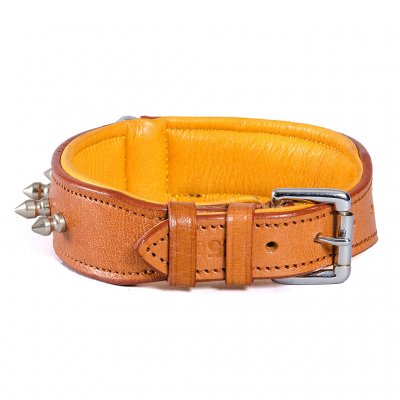 Globus Leather Necklace Hector with Rivets