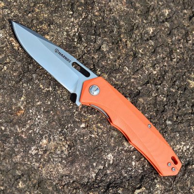 Harnds Castor Fällkniv Orange