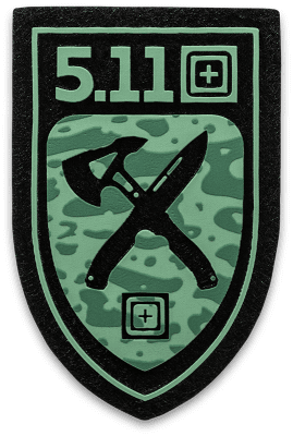 5.11 Tactical Crossed Blade Axe Patch
