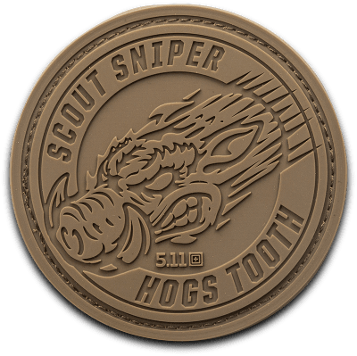 5.11 Tactical Hogs Tooth Desert Patch