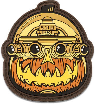 5.11 Tactical Sergeant Jack-o-lantern Patch