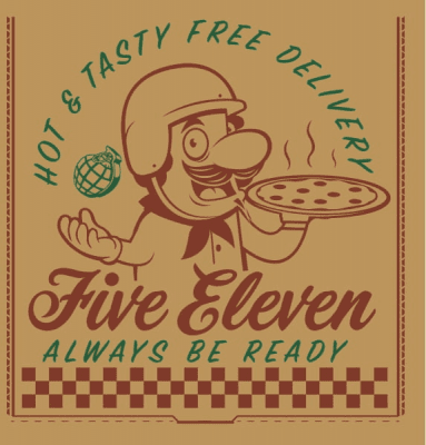 5.11 Tactical Pizza Box Patch