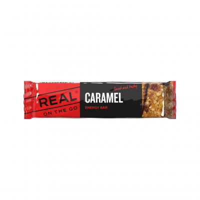 REAL On the Go Energibar - Caramel