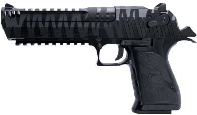 Cybergun WE Desert Eagle L6 .50AE Gas 6mm - Tiger Stripes Black