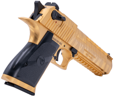 Cybergun WE Desert Eagle L6 .50AE Gas 6mm - Tiger Stripes Guld