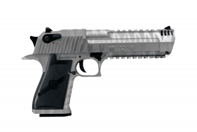 Cybergun WE Desert Eagle L6 .50AE Gas 6mm - Tiger Stripes Silver