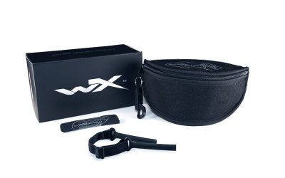 WileyX XL-1 AD COMM Smoke/Clear Matte Black Frame