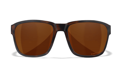WileyX Trek Captivate Polarized Copper Matte Havana Brown