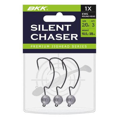 BKK Silent Chaser - 1X - EWG Round Jig Head,