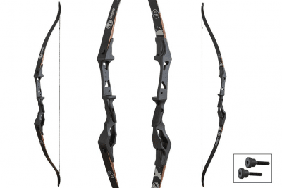 Sanlida Recurve Bow Osprey Take Down 58"- 35lbs RH Svart