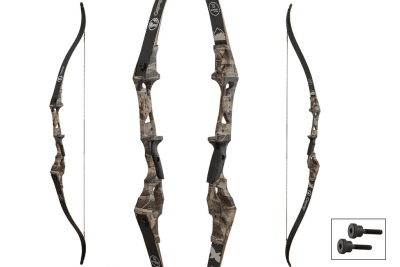 Sanlida Recurve Bow Osprey Take Down 58"- 25lbs RH Camo