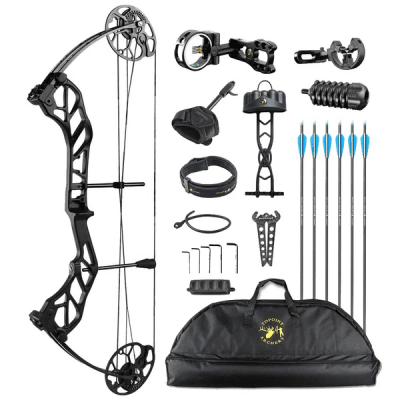 Topoint Compound Bow Starting 31 Rotating Mod Kit 31"- 19-70lbs RH Black
