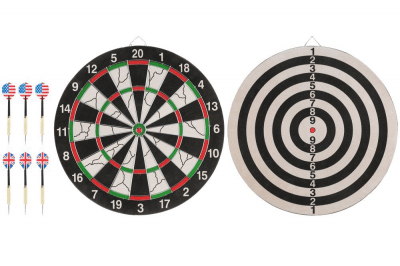 Atom Dartboard with Darts