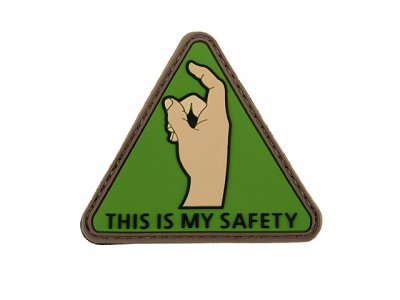 PVC Patch This is my Safety