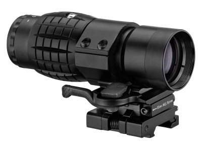 Lancer Tactical 1-3X Magnifier with Flip-Side Mount