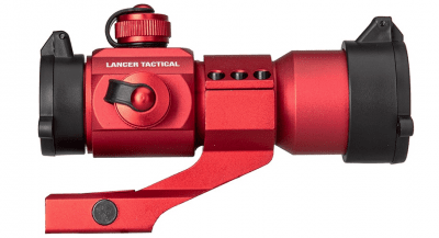 Lancer Tactical Punktsikte Röd/Grön Cantilever Mount
