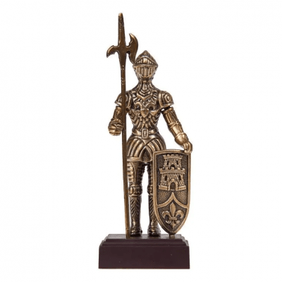 Kolser Mini Statue - Full Armor Bronze 12 cm