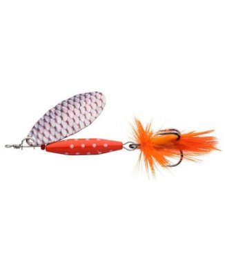 Abu Garcia Reflex Röd Spinnare 12g (Färg: Holo Roach)