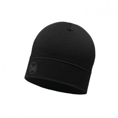 BUFF Lightweight Merino Wool Hat Black