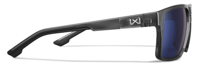 WileyX FOUNDER Captivate Polarized Blue Mirror / Gloss Crystal Grey