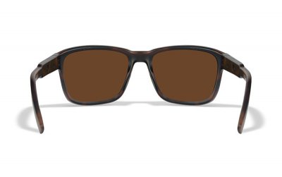 WileyX Trek Captivate Polarized Copper Matte Havana Brown