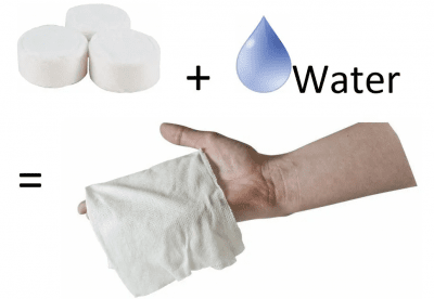 BCB Coin Towels Tube 10pcs