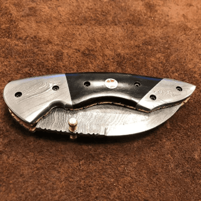 Premax Damascus Karambit Folder