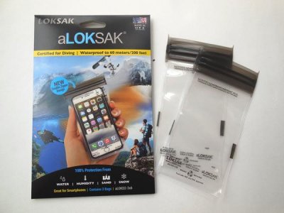 Aloksak Waterproof Bag 3.7X7" 2pcs