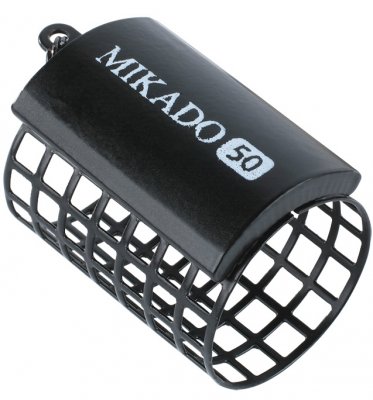 Mikado Feeder - Rund 32x37mm - Svart