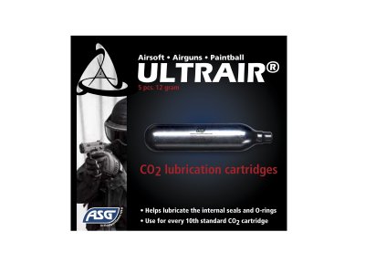 ASG Ultrair CO2 Smörjmedelspatroner - 5st