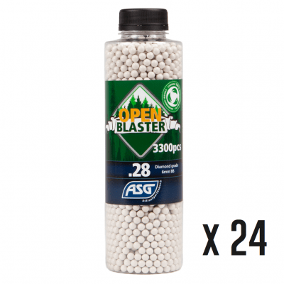 ASG Megapack 24x Open Blaster Bio BBs 0,28g 3300rds