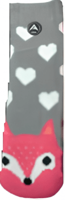 Avignon Heat Max Antihalksocka Barn 27-35 (Färg: Grå/Rosa)