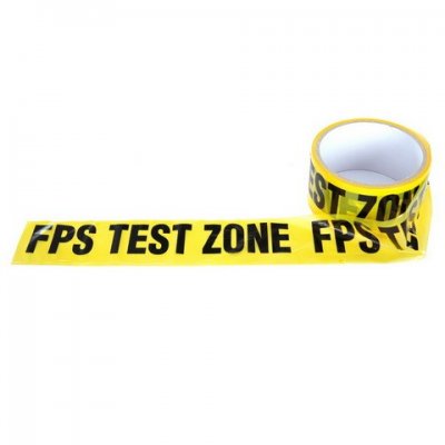 Avspärrningsband FPS Test Zone