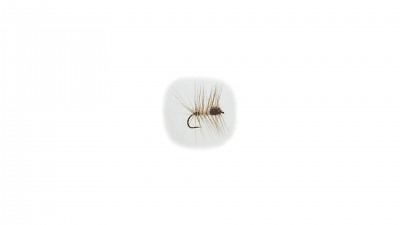 Wiggler Hurricane Fly Torrfluga - Super Puppan Brun Gul #10
