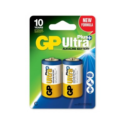 GP Batteri Ultra C-Cell 14AUP/LR14 2-Pack