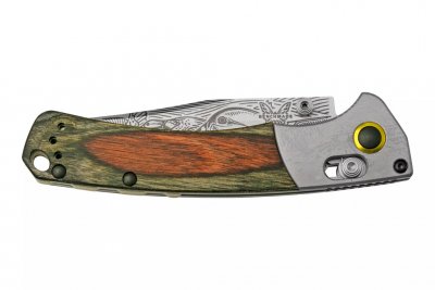 Benchmade 15085-2203 Mini Crooked River - River Mallard Limited Edition