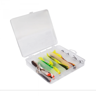 Berkley Pulse Shad MixBox with Jigheads 8cm