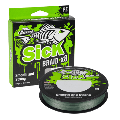 Berkley Sick Braid X8 150m Moss Green