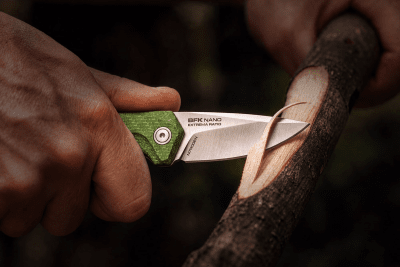 Extrema Ratio BFK Nano Nitrogen - Green Satin