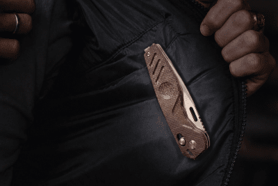 Extrema Ratio BFK Zero N690 - Tobacco Stone Washed