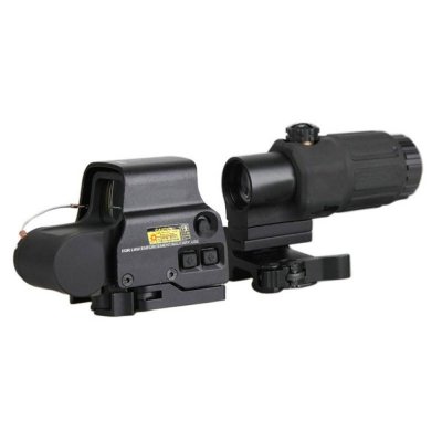 Big Dragon Compact Red Dot with 3x Magnifier Nero