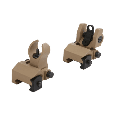 Big Dragon Flip-Up Sights - Tan