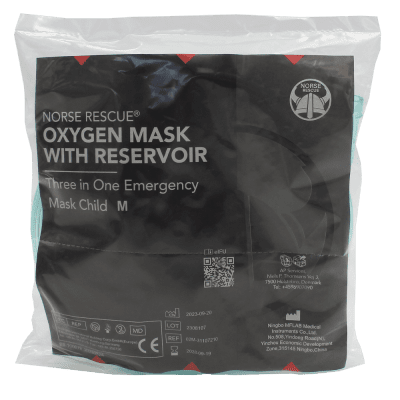 Norse Rescue Oxygen Mask w/ Reservoir - M