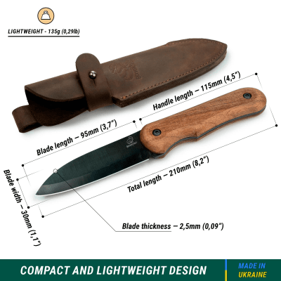 BeaverCraft BSH5 Shadow Compact Bushcraft
