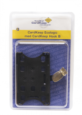 CardKeep Ecologic med Klämma - Horisontell