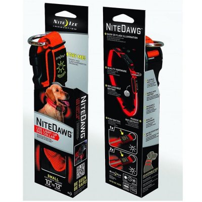 Nite Ize Nite Dawg Collar - Red