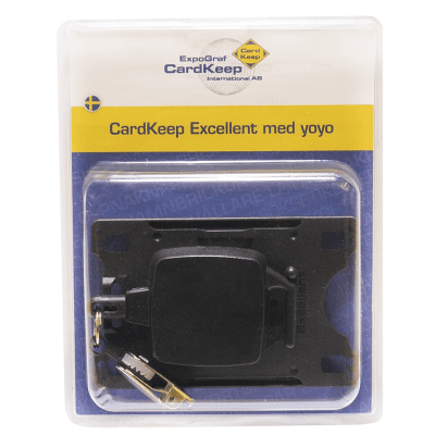 CardKeep Excellent med Yoyo - Vertikal