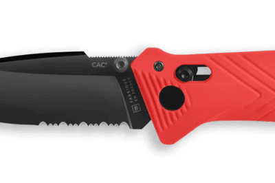 TB Outdoor CAC med Korkskruv Serrated - Röd