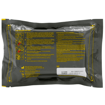 CELOX Hemostatic Gauze Z-Fold 3m CE